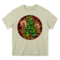 Mossy Christmas Tree Heavy Core Tee - RanaPortraitStore