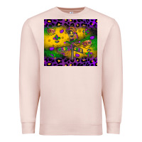 Pale Pink mardi gras street lights Premium Sweatshirt - LillyAllenDesigns