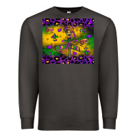 Smoke mardi gras street lights Premium Sweatshirt - LillyAllenDesigns