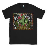 Black aztec cowhide cacti Classic Tee - RanaPortraitStore