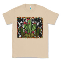 Mushroom aztec cowhide cacti Classic Tee - RanaPortraitStore