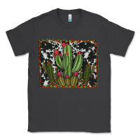 Smoke aztec cowhide cacti Classic Tee - RanaPortraitStore