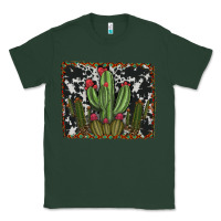 Sports Green aztec cowhide cacti Classic Tee - RanaPortraitStore