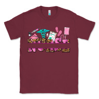 Burgundy nurse custom name Classic Tee - AdoDesignShop