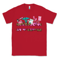 Red nurse custom name Classic Tee - AdoDesignShop