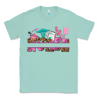 Seafoam nurse custom name Classic Tee - AdoDesignShop