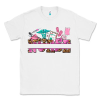 White nurse custom name Classic Tee - AdoDesignShop