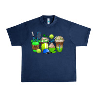 Navy tennis coffee cups Urban Heavy Tee - AdoDesignShop