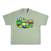 Oil Green tennis coffee cups Urban Heavy Tee - AdoDesignShop