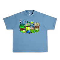 Pebble Blue tennis coffee cups Urban Heavy Tee - AdoDesignShop