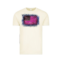 Vintage Arctic Old Leopard American Flag Vintage Tee - Bettercallsaul