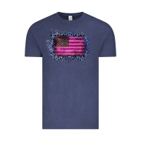 Vintage Denim Old Leopard American Flag Vintage Tee - Bettercallsaul