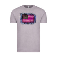 Vintage Zinc Old Leopard American Flag Vintage Tee - Bettercallsaul