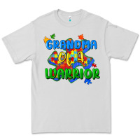 Dove Grey grandma of a warrior Premium Tee - Zillion Design Studio