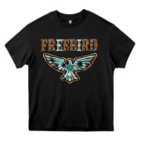 Black thunderbird freebird Heavy Core Tee - texasbilliewilder