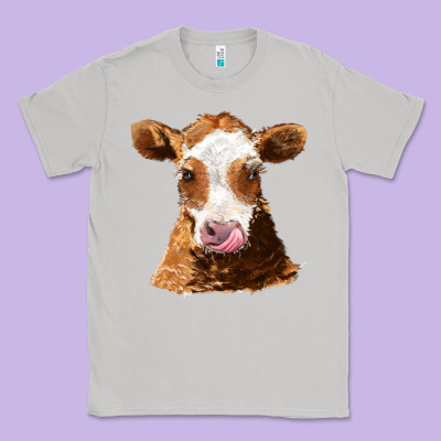 Guernsey Cow Classic Tee Designed By Adodesignshop