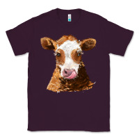 Plum guernsey cow Classic Tee - AdoDesignShop