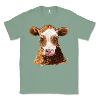 Sage guernsey cow Classic Tee - AdoDesignShop