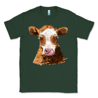 Sports Green guernsey cow Classic Tee - AdoDesignShop