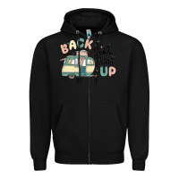 Black back that thing up Zipper Hoodie - MaliasSmallBusiness