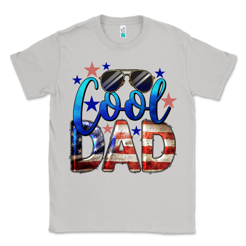 Cool American Dad 4th Of July Classic Tee by LillyAllenDesigns | Teevron