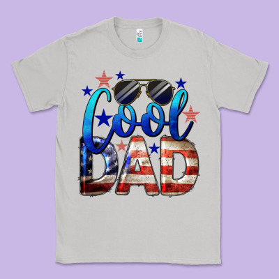 Cool American Dad 4th Of July Classic Tee Designed By Lillyallendesigns