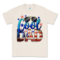 Natural Cool American Dad 4th of July Classic Tee - LillyAllenDesigns