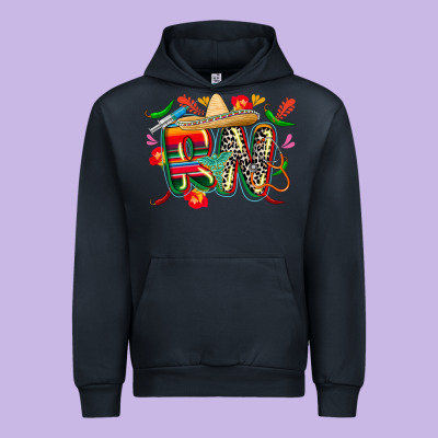 Cinco De Mayo Rn Urban Hoodie Designed By Cowgirlartshop