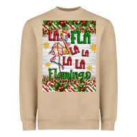 Mushroom christmas fla la la la la la flamingo air freshener Heavyweight Sweatshirt - Artiststas