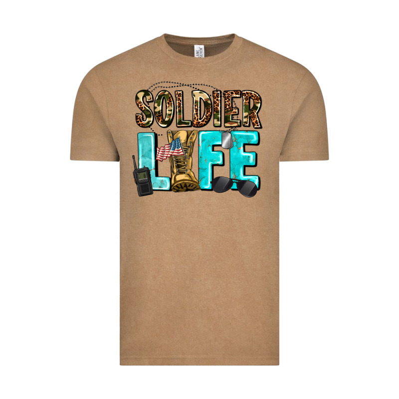 Soldier  Life Vintage Tee by AdoDesignShop | Teevron