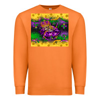 Carrot mardi gras lips Premium Sweatshirt - LillyAllenDesigns