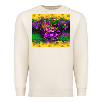 Sandshell mardi gras lips Premium Sweatshirt - LillyAllenDesigns