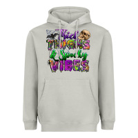Moon Dust thick thighs and spooky vibes Heavyweight Hoodie - BundleAndBundleShop