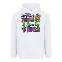 White thick thighs and spooky vibes Heavyweight Hoodie - BundleAndBundleShop