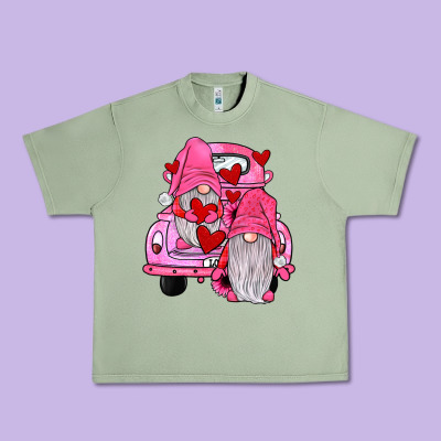 Farm Truck,gnomies Valentines Urban Heavy Tee Designed By Jahusdesignshop