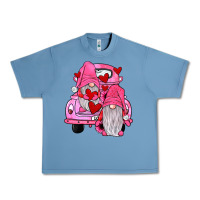 Pebble Blue farm truck,gnomies valentines Urban Heavy Tee - JahusDesignShop