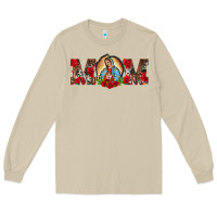 Mushroom mom lady of guadalupe Long Sleeve Tee - BarkalooDesign
