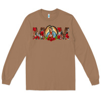 Toasted Coconut mom lady of guadalupe Long Sleeve Tee - BarkalooDesign