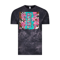 Cloud Black breast cancer awareness strong Vintage Tee - AdoDesignShop