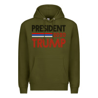 Army Green President 2020 Trump Premium Hoodie - Bettercallsaul