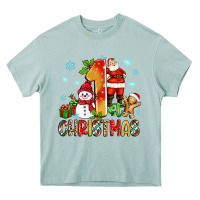 Arona 1st christmas santa and snowman Heavy Core Tee - Zillion Design Studio