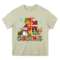 Mossy 1st christmas santa and snowman Heavy Core Tee - Zillion Design Studio
