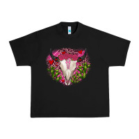 Black bull skull cactus valentines Urban Heavy Tee - JahusDesignShop