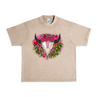 French Oak bull skull cactus valentines Urban Heavy Tee - JahusDesignShop