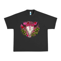 Pigment Black bull skull cactus valentines Urban Heavy Tee - JahusDesignShop