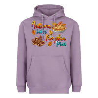 Lavender Autumn Skies Pumpkin Pies Heavyweight Hoodie - BundleAndBundleShop