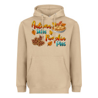 Mushroom Autumn Skies Pumpkin Pies Heavyweight Hoodie - BundleAndBundleShop
