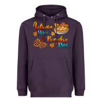 Plum Autumn Skies Pumpkin Pies Heavyweight Hoodie - BundleAndBundleShop