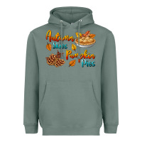 Sage Autumn Skies Pumpkin Pies Heavyweight Hoodie - BundleAndBundleShop