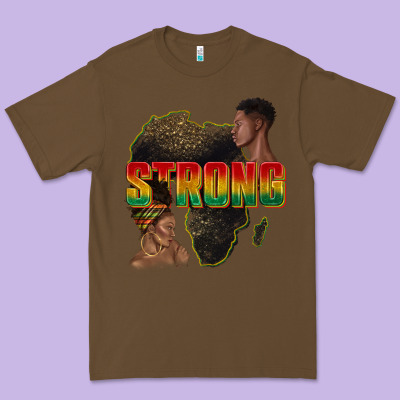 Premium Tee strong with glitter